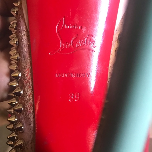 ‼️Flash Sale‼️ Christian Louboutin Lady Peep Spike - Picture 7 of 8
